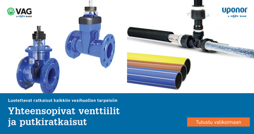 GF Uponor – Oikea venttiili oikeaan putkeen