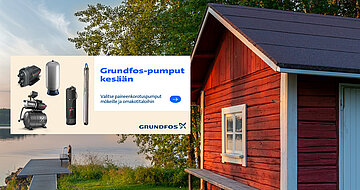 Grundfos kesäpumput