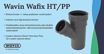 Wavin Wafix HT/PP -viemärit