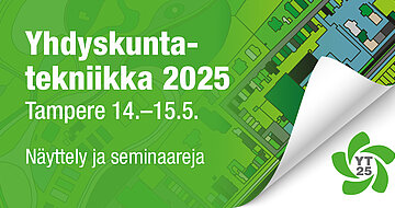Olemme mukana Yhdyskuntatekniikka-näyttelyssä 14.-15.5.2025