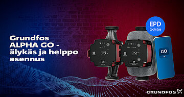 Uusi Grundfos ALPHA GO