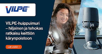 VILPE - fiksumpi tapa keittiön kärynpoistoon