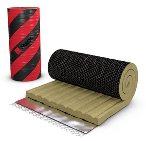 PAROC® Vect Wired Mat BlackCoat EI30