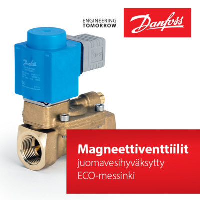 Danfoss magneettiventtiilit