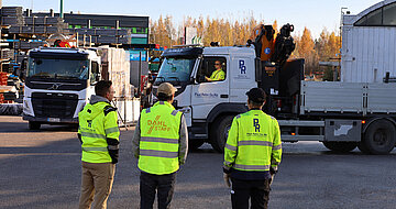 Dahlin tehokas logistiikka tukee asiakkaan projektin onnistumista