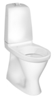 WC-laite Gustavsberg Nautic 1546 2-H korkea piilo-S kanneton Hygienic Flush 