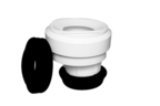 WC-mansetti Faluplast 12 mm siirto 110/118 mm, 145 mm 59870 