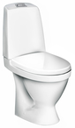 WC-laite Gustavsberg Nautic 1510 2-H piilo-P kanneton Hygienic Flush 