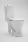 WC-laite Gustavsberg Nautic 1596 2-H korkea, S-lukko kanneton Hygienic Flush 